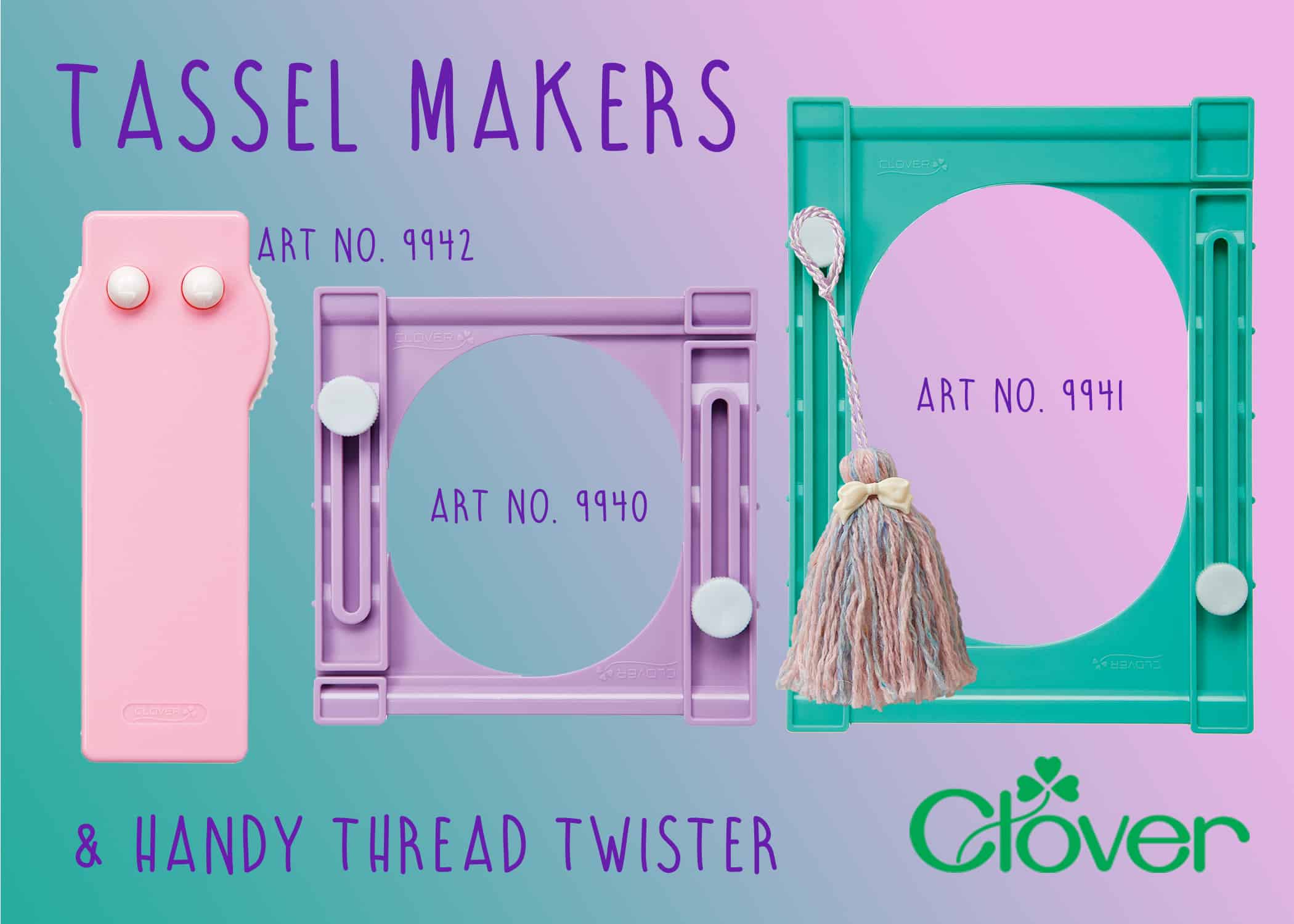 Clover Tassel Maker & Handy Thread Twister