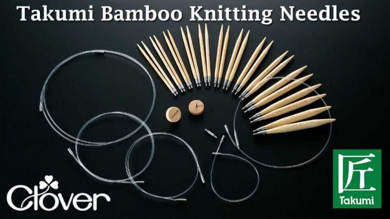 Takumi Bamboo Interchangeable Circular Knitting Needles-Size