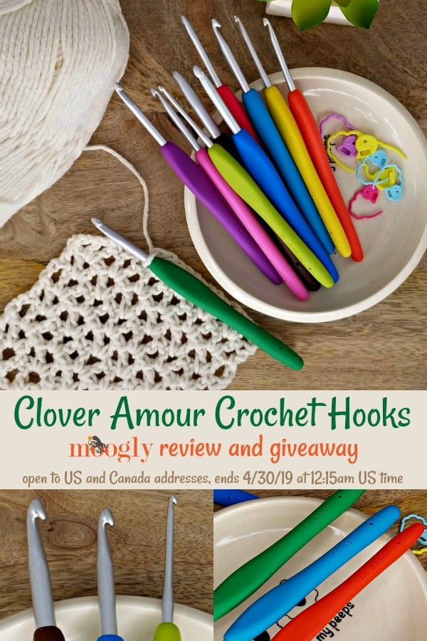 Clover Amour Crochet Hooks – Moogly Thoughts and a Giveaway! – Clover  Needlecraft