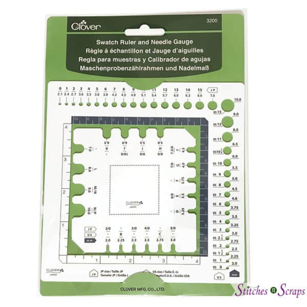 Clover Swatch Ruler Review by Pia Thadani