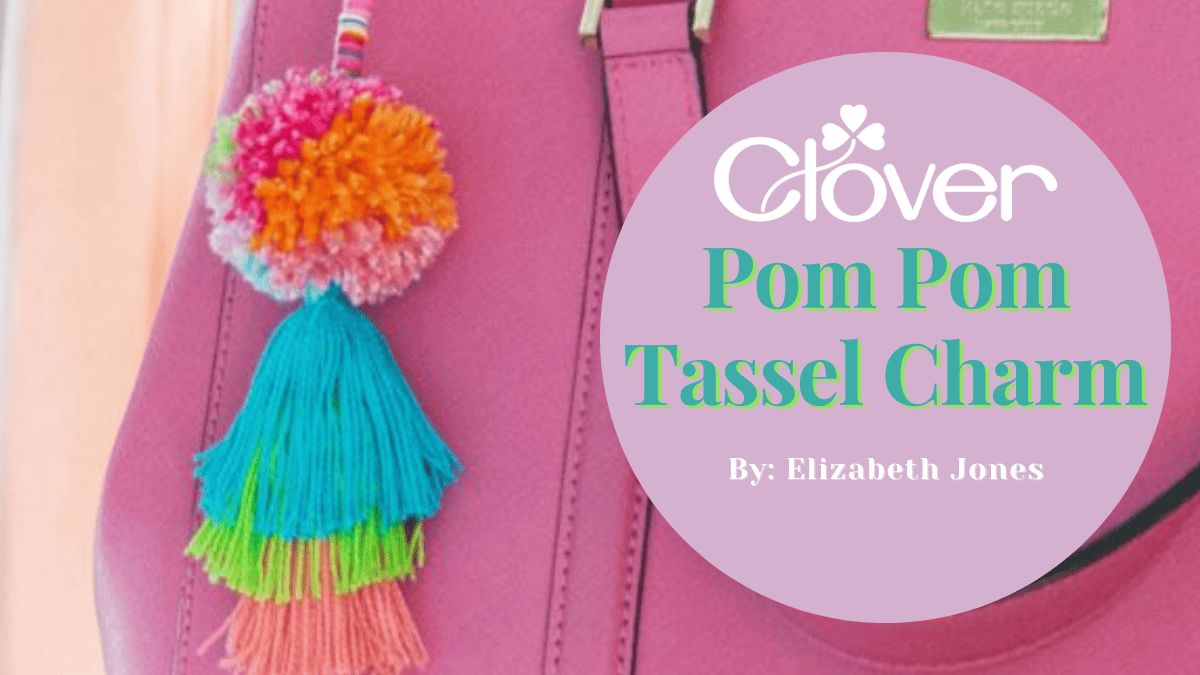 DIY Pom Tassel Bag Charm - Alice and Lois
