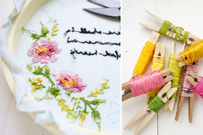 Other really cute things you can make with embroidery thread!