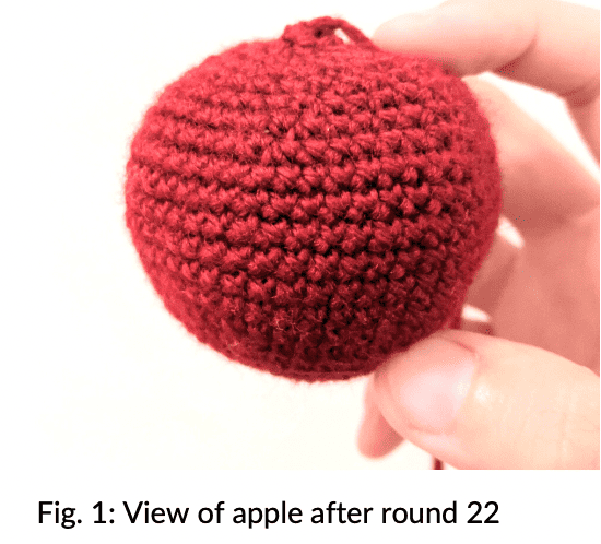 Easy Apple Crochet Tutorial for Beginners 