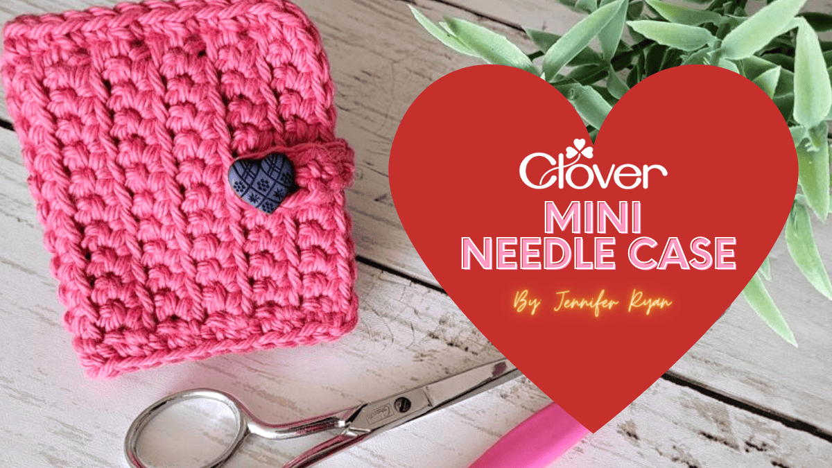Needle Holder Case - Love to Stitch for Beading, Sewing, Needlepoint Needles