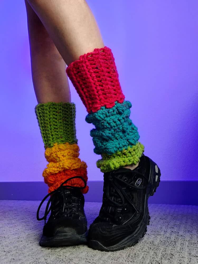 Easy Crochet Leg Warmers Pattern, CROCHET PATTERN, Leg Warmer