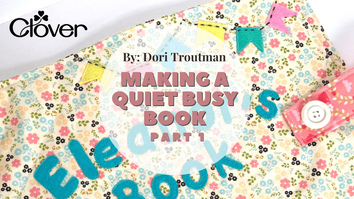 Quiet book binding tutorial - one-piece binding method 
