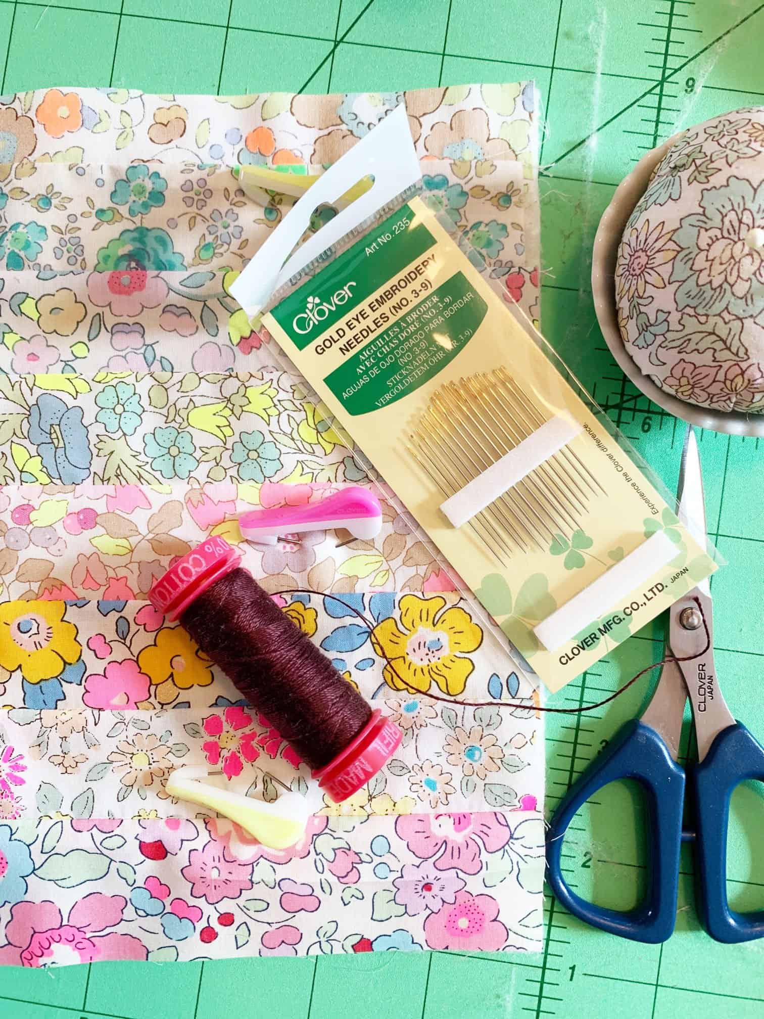 Scrappy Pencil Case Bookmark- Sewing Tutorial – Clover Needlecraft