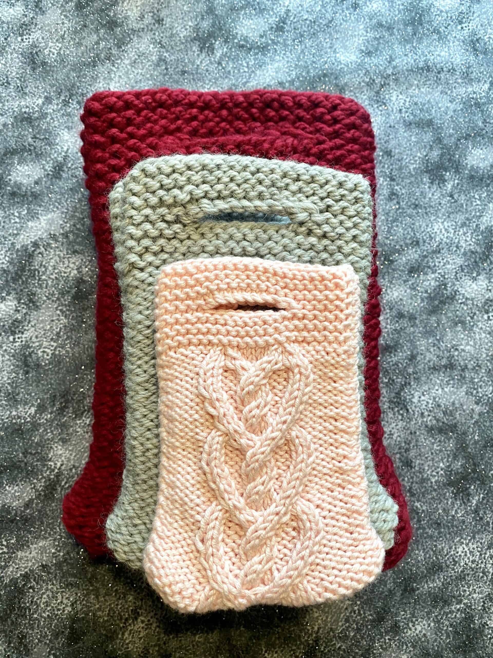 Be My Valentine Baggie- Knitting Pattern – Clover Needlecraft