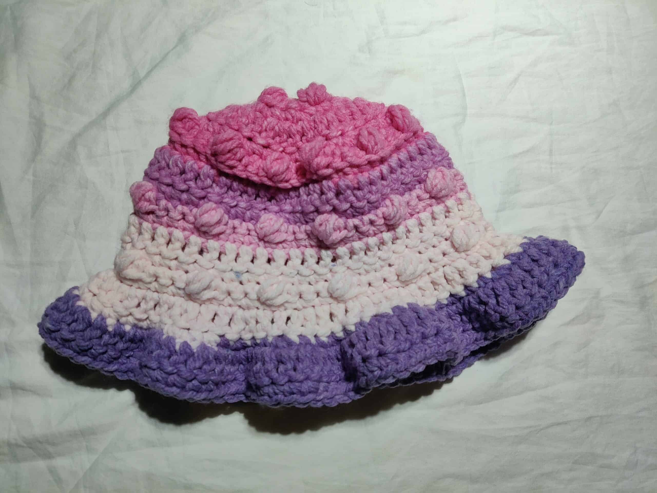 Pixie Pebble Bucket Hat- Crochet Pattern – Clover Needlecraft