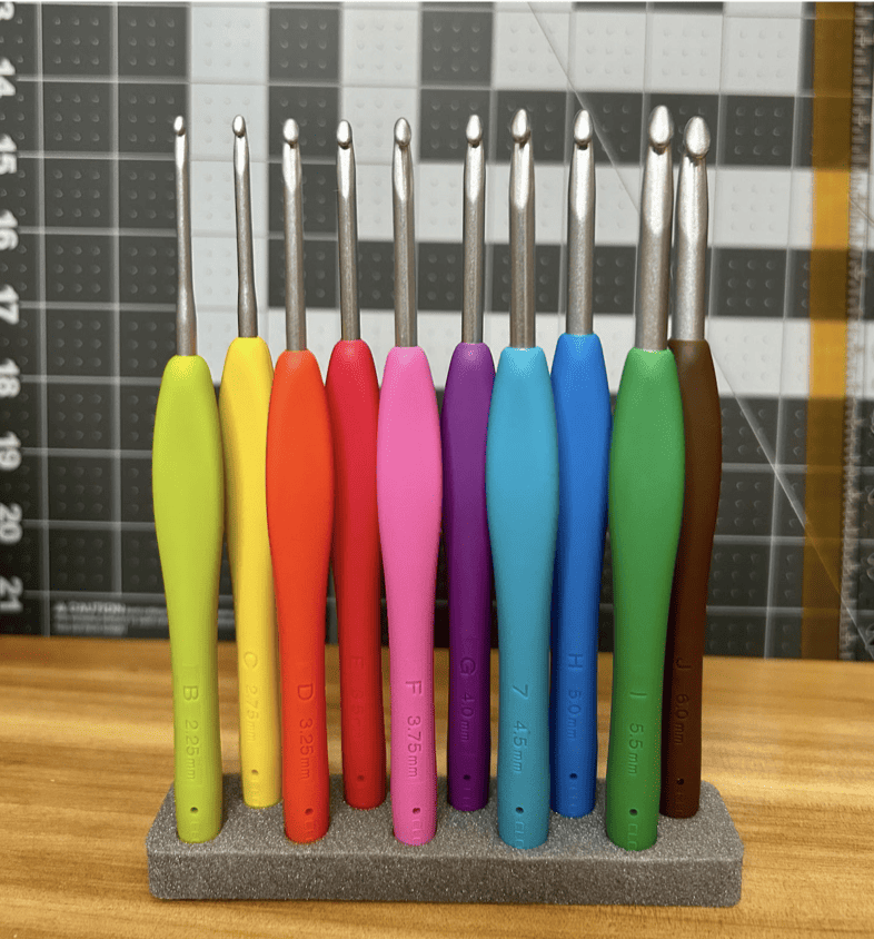 MJ's Off the Hook Designs - What are your favourite crochet hooks? I used  to love Susan Bates but started having a lot of hand pain. I switched to  Furls and now