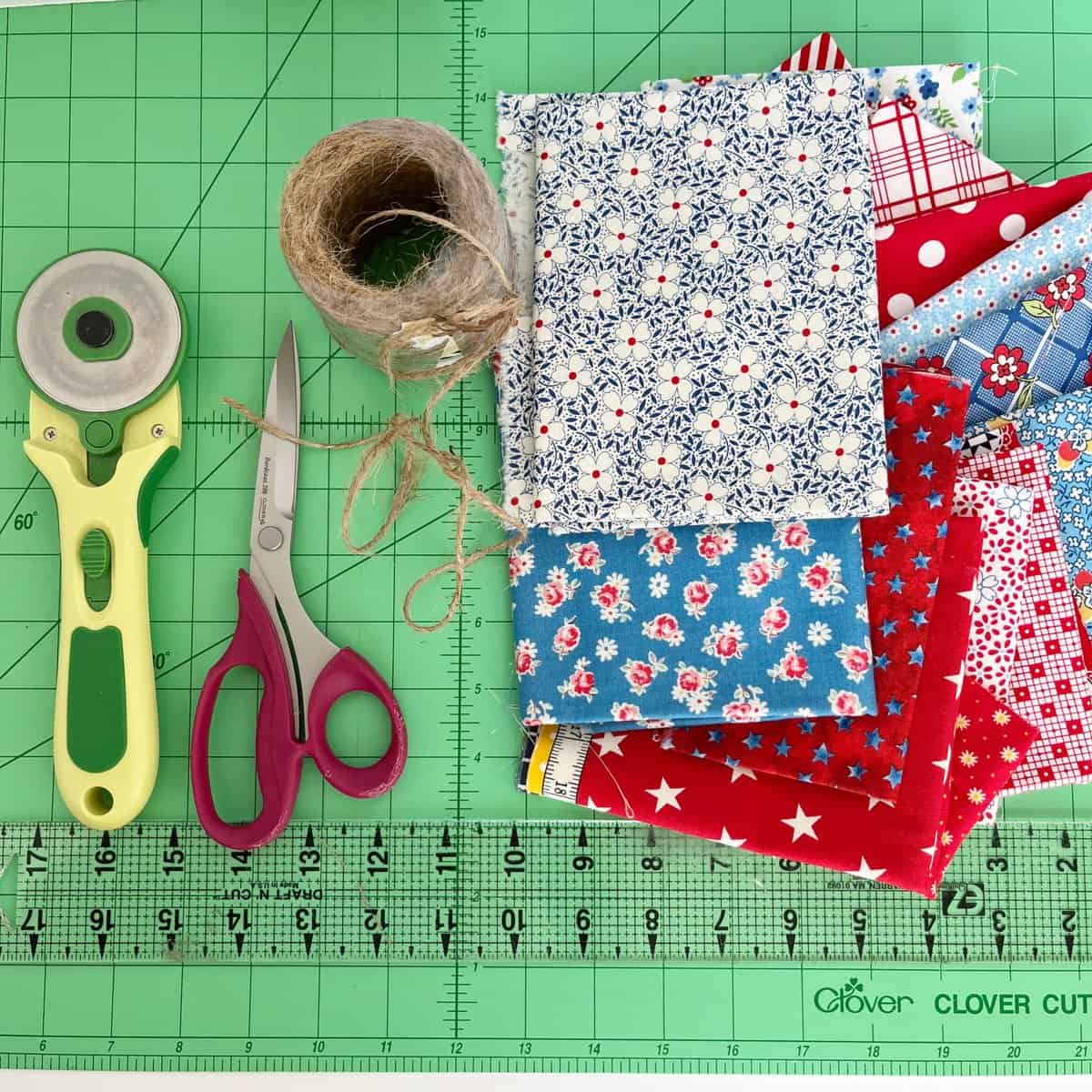 No Sew Flag Bunting – Craft Tutorial – Clover Needlecraft