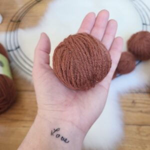 Yarn Ball Wreath *perfect for craft rooms!* – Clover Needlecraft
