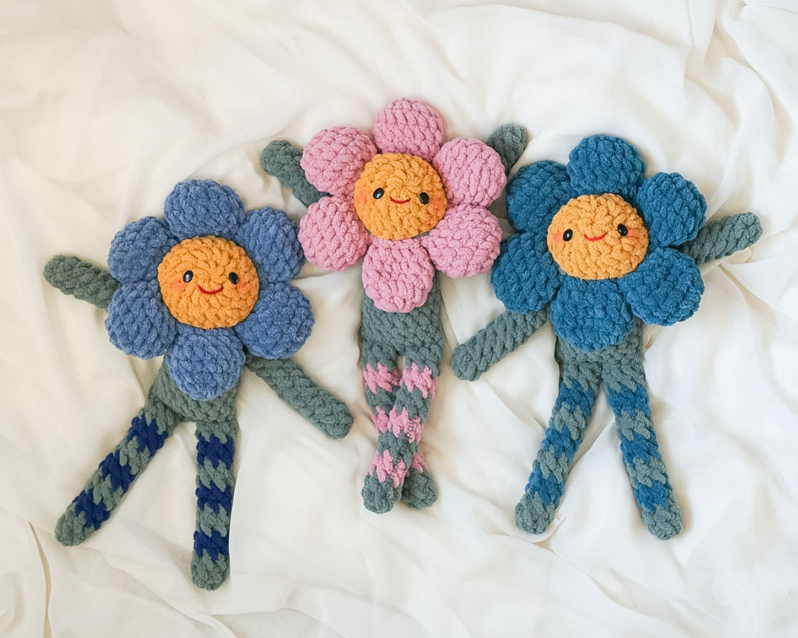 Petal Pals *no-sew crochet pattern* – Clover Needlecraft